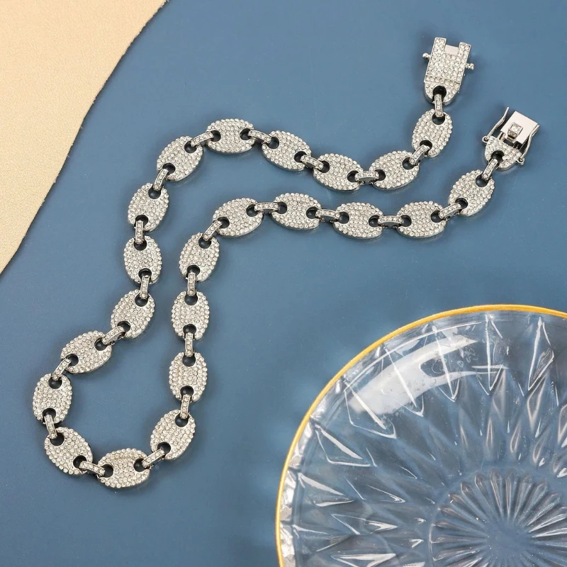 Chaîne Grain De Café Homme Style 2 Chaîne Grain De Café Homme Style – Image 2