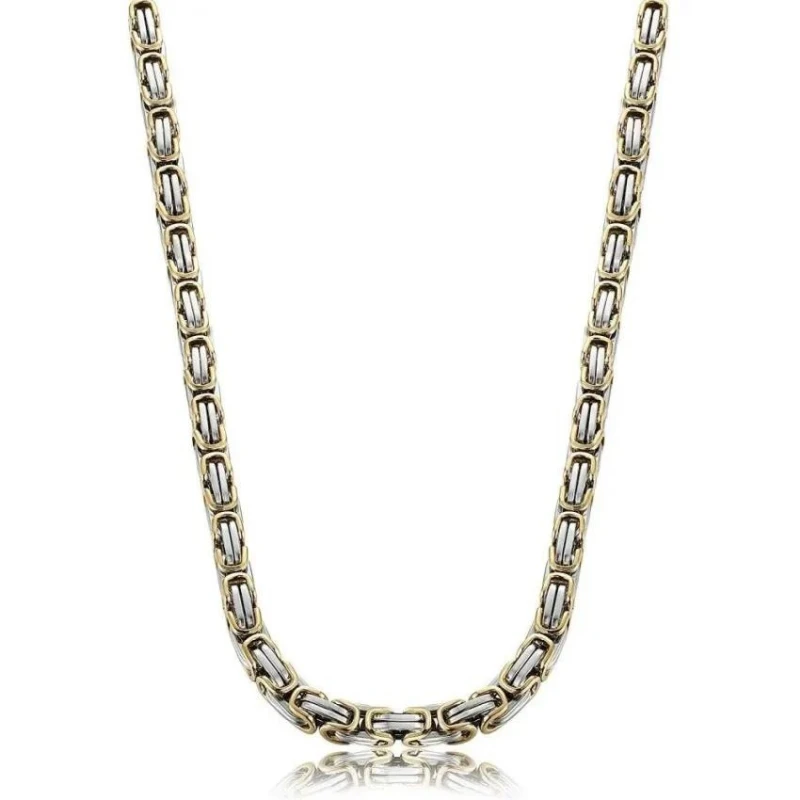 Chaîne Homme Acier Inoxydable : Éclat Moderne 1 Chaîne Homme Acier Inoxydable : Éclat Moderne