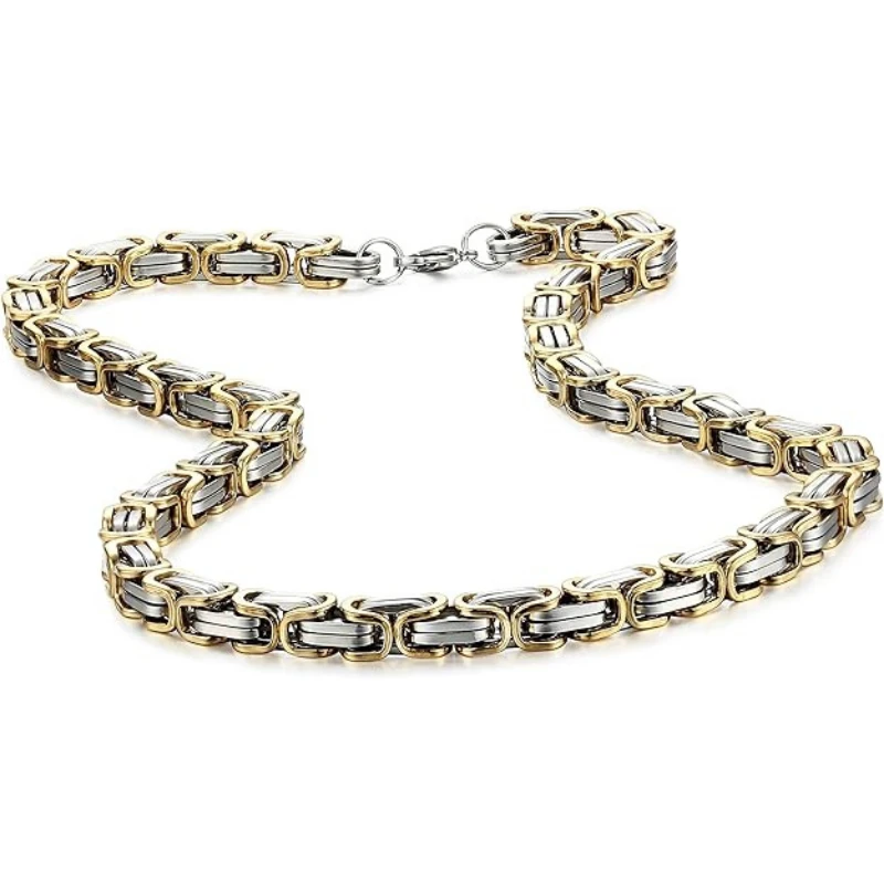 Chaîne Homme Acier Inoxydable : Éclat Moderne 2 Chaîne Homme Acier Inoxydable : Éclat Moderne – Image 2