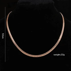 Chaîne De Bijoux Homme Élégante -Samfuryus Soldes Boutique Chaine Homme Argent Elegante 2