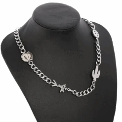 Chaîne Homme Argent Innovante -Samfuryus Soldes Boutique Chaine Homme Argent Innovante 1