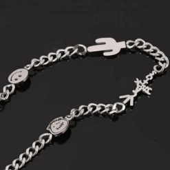 Chaîne Homme Argent Innovante -Samfuryus Soldes Boutique Chaine Homme Argent Innovante 2