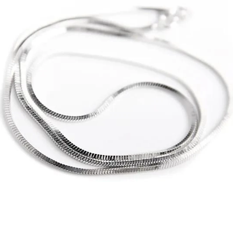 Chaîne Homme Argent Serpent 3 Chaîne Homme Argent Serpent – Image 3