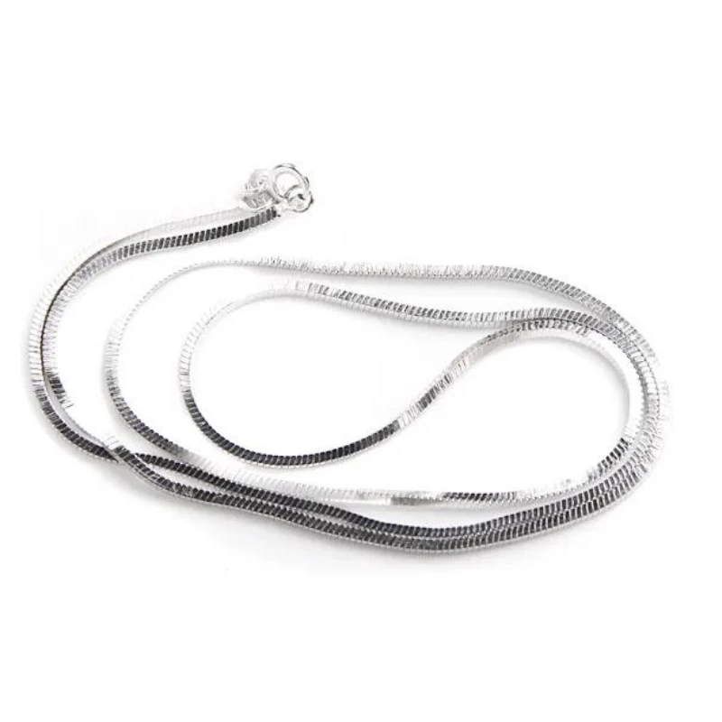 Chaîne Homme Argent Serpent 1 Chaîne Homme Argent Serpent