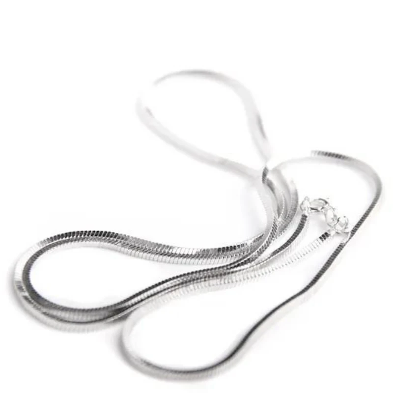 Chaîne Homme Argent Serpent 2 Chaîne Homme Argent Serpent – Image 2