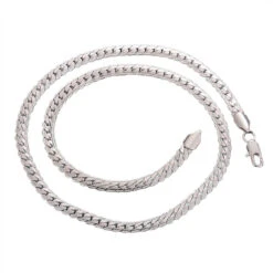 Chaîne Homme Argent Sophistiquée