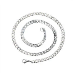 Chaîne Or Blanc Femme: Style Impeccable