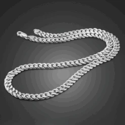 Chaîne Or Blanc Femme: Modernité Éclatante -Samfuryus Soldes Boutique Chaine Or Blanc Femme Modernite Eclatante 5