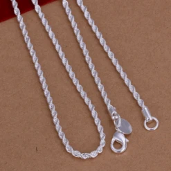 Chaîne Or Blanc Femme: Splendeur Délicate -Samfuryus Soldes Boutique Chaine Or Blanc Femme Splendeur Delicate 1