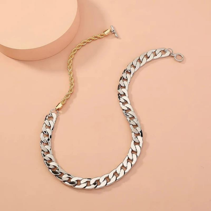 Chaîne Or Blanc Femme: Style Intemporel 2 Chaîne Or Blanc Femme: Style Intemporel – Image 2