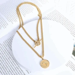 Chaîne Or Femme: Charme Élégant -Samfuryus Soldes Boutique Chaine Or Femme Charme Elegant 1