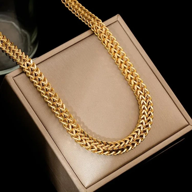 Chaîne Or Femme: Style Doré, Longueur 45 Cm 2 Chaîne Or Femme: Style Doré, Longueur 45 Cm – Image 2