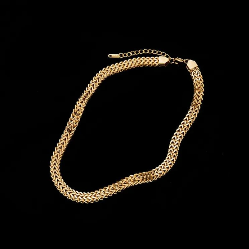 Chaîne Or Femme: Style Doré, Longueur 45 Cm 5 Chaîne Or Femme: Style Doré, Longueur 45 Cm – Image 5