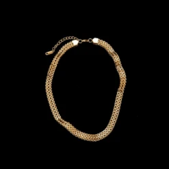 Chaîne Or Femme: Style Doré, Longueur 45 Cm 8 Chaîne Or Femme: Style Doré, Longueur 45 Cm -Samfuryus Soldes Boutique Chaine Or Femme Style Dore 4