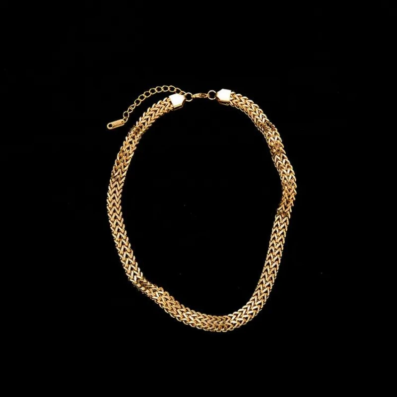 Chaîne Or Femme: Style Doré, Longueur 45 Cm 4 Chaîne Or Femme: Style Doré, Longueur 45 Cm – Image 4