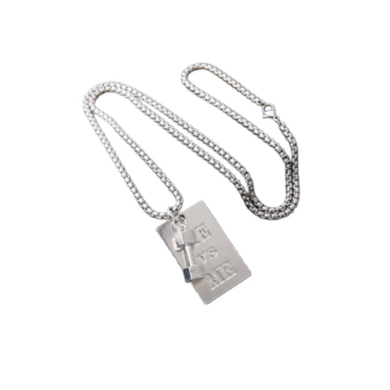 Chaîne Pendentif Homme: Charme Moderne 1 Chaîne Pendentif Homme: Charme Moderne