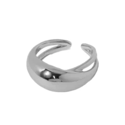 Chevalière Femme Argent : Tendance Chic