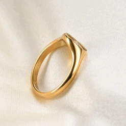 Chevaliere Femme Or Jaune : Éclat Chic -Samfuryus Soldes Boutique Chevaliere Femme Or Jaune Eclat Chic 3