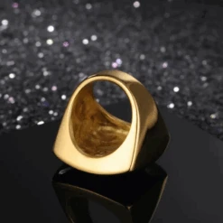 Chevaliere Femme Or Jaune : Plaqué Or Élégant 7 Chevaliere Femme Or Jaune : Plaqué Or Élégant -Samfuryus Soldes Boutique Chevaliere Femme Or Jaune Plaque Or Elegant 3