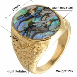 Chevalière Homme Acier : Inoxydable