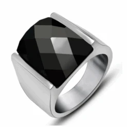 Chevalière Homme Acier : Robuste Et Stylée