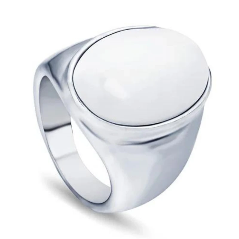 Chevalière Homme Acier : Touche De Robustesse 2 Chevalière Homme Acier : Touche De Robustesse – Image 2