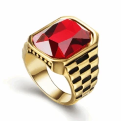 Chevalière Homme Acier En Acier De Luxe -Samfuryus Soldes Boutique Chevaliere Homme Acier en Acier de Luxe 1