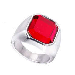 Chevalière Homme Luxe : Minimaliste En Acier -Samfuryus Soldes Boutique Chevaliere Homme Luxe Minimaliste en Acier 1