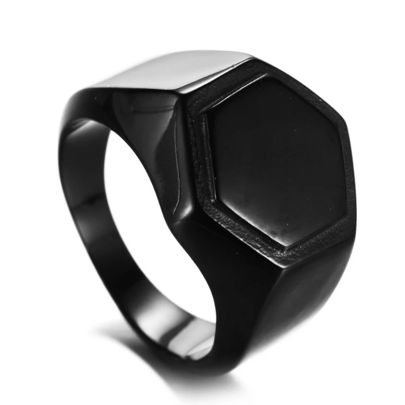 Chevalière Homme Luxe: Style En Acier 2 Chevalière Homme Luxe: Style En Acier – Image 2