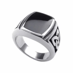 Chevalière Homme Onyx: Design Exclusif