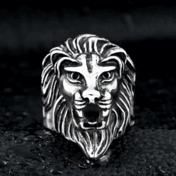Chevalière Tête De Lion : La Force Du Félin 4 Chevalière Tête De Lion : La Force Du Félin -Samfuryus Soldes Boutique Chevaliere Tete de Lion La Force du Felin 1
