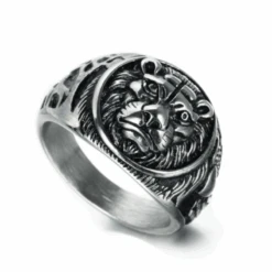 Chevalière Tête De Lion : La Puissance Du Lion