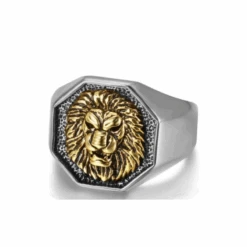 Chevalière Tête De Lion : Style Et Chic