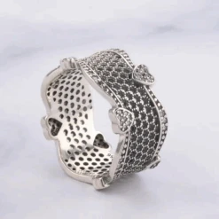 Grosse Bague Argent Femme Originale: Féminité Et Chic 5 Grosse Bague Argent Femme Originale: Féminité Et Chic -Samfuryus Soldes Boutique Grosse Bague Argent Femme Originale Feminite et Chic 1