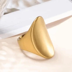 Grosse Bague Femme Dorée (Plaqué Or) 6 Grosse Bague Femme Dorée (Plaqué Or) -Samfuryus Soldes Boutique Grosse Bague Femme Doree 1