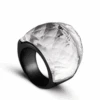 Grosse Bague Femme En Pierre Élégante