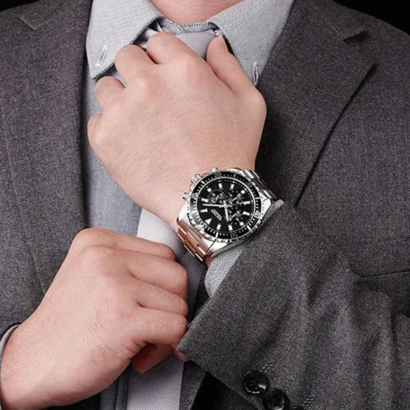 Montre Argent Homme: Charme Horloger Exceptionnel 2 Montre Argent Homme: Charme Horloger Exceptionnel – Image 2