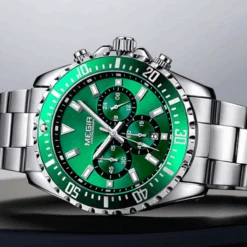 Montre Argent Homme : Éclat Subtil 7 Montre Argent Homme : Éclat Subtil -Samfuryus Soldes Boutique Montre Argent Homme Eclat Subtil 2