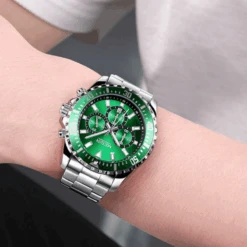 Montre Argent Homme : Éclat Subtil 6 Montre Argent Homme : Éclat Subtil -Samfuryus Soldes Boutique Montre Argent Homme Eclat Subtil 3