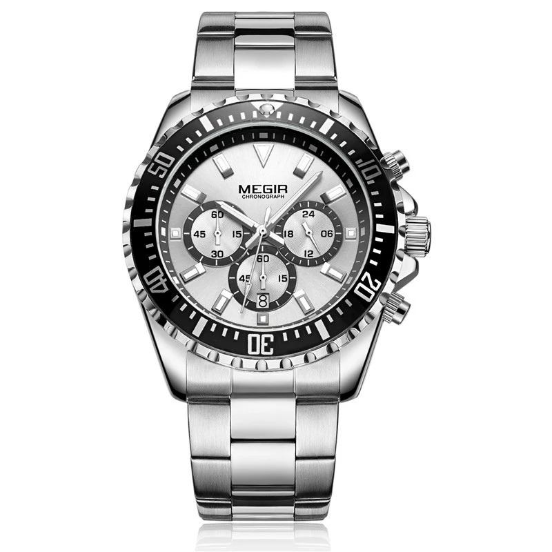 Montre Argent Homme : Reflet De Style 1 Montre Argent Homme : Reflet De Style