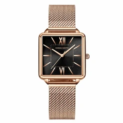 Montre Carrée Femme: Chic Géométrique