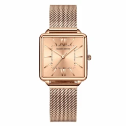 Montre Carrée Femme: Lignes Délicates
