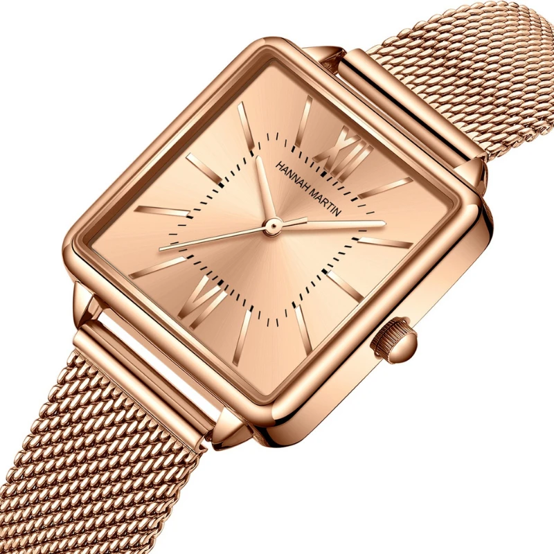 Montre Carrée Femme: Lignes Délicates 2 Montre Carrée Femme: Lignes Délicates – Image 2