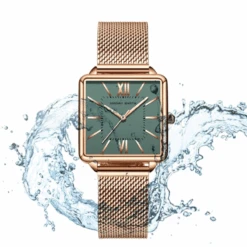 Montre Carrée Femme: Précision Féminine -Samfuryus Soldes Boutique Montre Carree Femme Precision Feminine 1