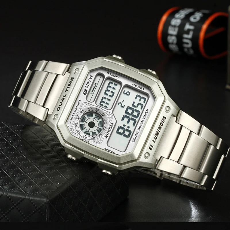 Montre Carrée Homme: Précision Et Élégance 2 Montre Carrée Homme: Précision Et Élégance – Image 2