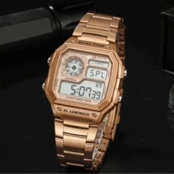 Montre Carrée Homme: Silhouette Carrée 5 Montre Carrée Homme: Silhouette Carrée -Samfuryus Soldes Boutique Montre Carree Homme Silhouette Carree 1