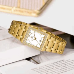 Montre Femme Or : Allure Sophistiquée 5 Montre Femme Or : Allure Sophistiquée -Samfuryus Soldes Boutique Montre Femme Or Allure Sophistiquee 1