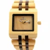 Montre Homme Carrée En Bois Design