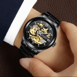 Montre Homme Luxe : Sublime Et Raffinée 5 Montre Homme Luxe : Sublime Et Raffinée -Samfuryus Soldes Boutique Montre Homme Luxe Sublime et Raffinee 2