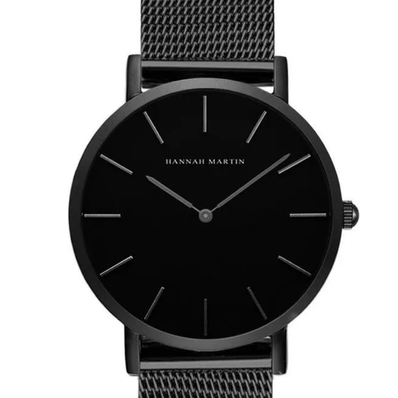 Montre Noire Femme Éblouissante 2 Montre Noire Femme Éblouissante – Image 2
